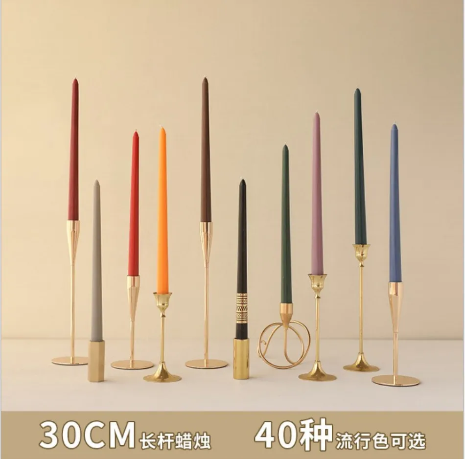 Romantic Taper Candle Handmade Birthday Creative Party Soy Wedding Candle Smokeless Party Bougie Mariage Home Decor DE50LZ
Romantic Taper Candle Handmade Birthday Creative Party Soy Wedding Candle Smokeless Party Bougie Mariage Home Decor DE50LZ