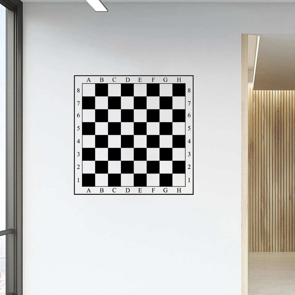 Chess Board Wall Sticker Dormitory Studio Wall Decal Home Decor Room for Livingroom kids Bedroom Poster Vinyl DW7564
Chess Board Wall Sticker Dormitory Studio Wall Decal Home Decor Room for Livingroom kids Bedroom Poster Vinyl DW7564