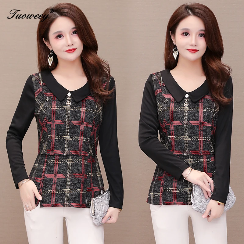 2020 spring stye Women's Shirts red plus size 5XL plaid Split elegant blusas Women Blouse Fashion New floral mother tops
2020 spring stye Women's Shirts red plus size 5XL plaid Split elegant blusas Women Blouse Fashion New floral mother tops