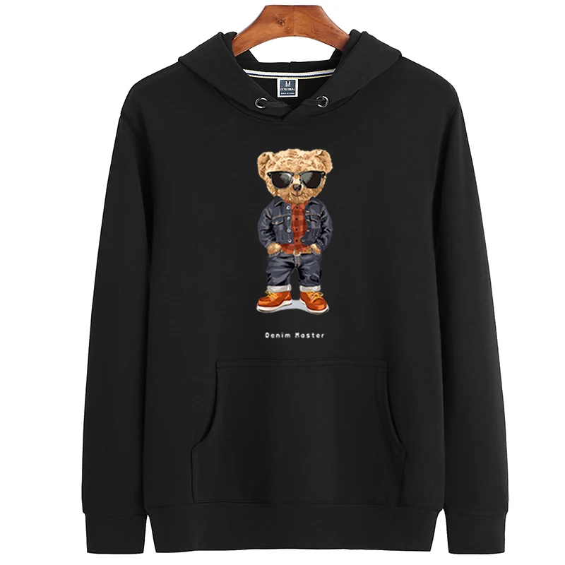 100% Cotton Gentleman Bear Hoodie Women Winter Long Sleeve Sweatshirt Loose Pullover Oversized Hoodie Men's And Women's Top 4XL
100% Cotton Gentleman Bear Hoodie Women Winter Long Sleeve Sweatshirt Loose Pullover Oversized Hoodie Men's And Women's Top 4XL