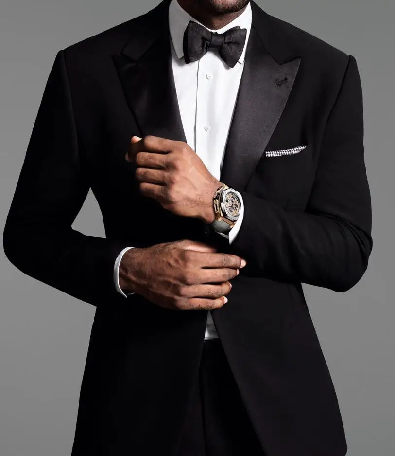 Groomsmen New Arrival Groom Tuxedos Black Men Suits Peak Black Lapel Best Man 2 pieces Wedding Suit ( Jacket+Pants+Tie )
Groomsmen New Arrival Groom Tuxedos Black Men Suits Peak Black Lapel Best Man 2 pieces Wedding Suit ( Jacket+Pants+Tie )