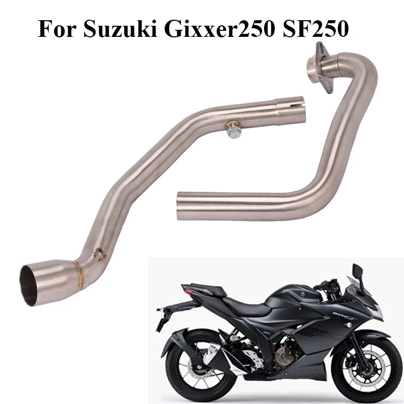 SF 250 Motorcycle Exhaust Front Connector Pipe Stainless Steel Exhaust Header Link Tube For Suzuki Gixxer 250 SF250 Scooter ATV
SF 250 Motorcycle Exhaust Front Connector Pipe Stainless Steel Exhaust Header Link Tube For Suzuki Gixxer 250 SF250 Scooter ATV