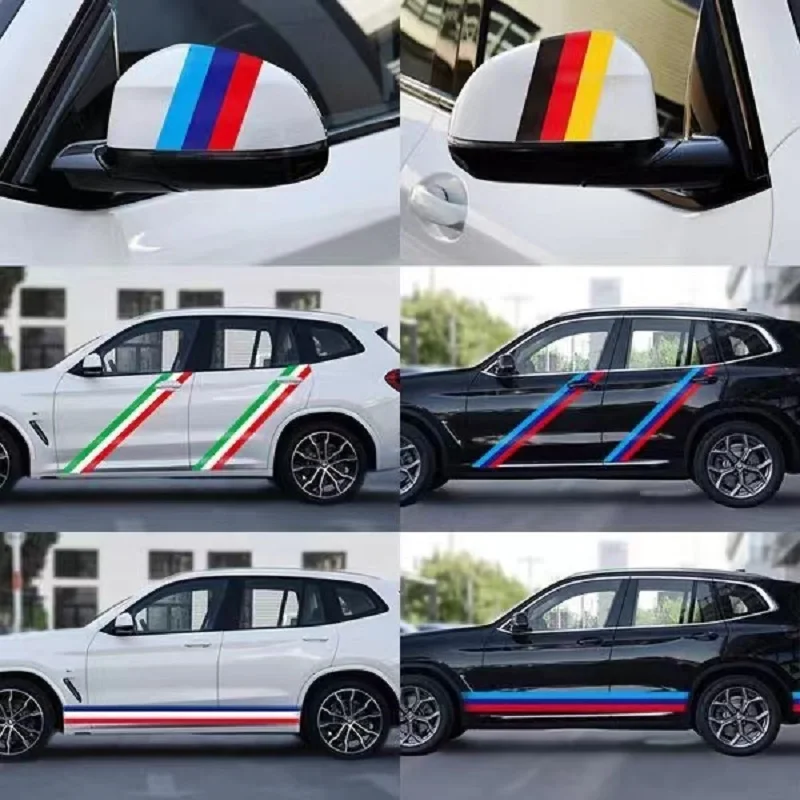 Car-styling 2M 5M 8M 10M German France Italy Flag Stripe Decal Bumper Car Body Stickers Auto Tunning Accessorie For All Car Type
Car-styling 2M 5M 8M 10M German France Italy Flag Stripe Decal Bumper Car Body Stickers Auto Tunning Accessorie For All Car Type