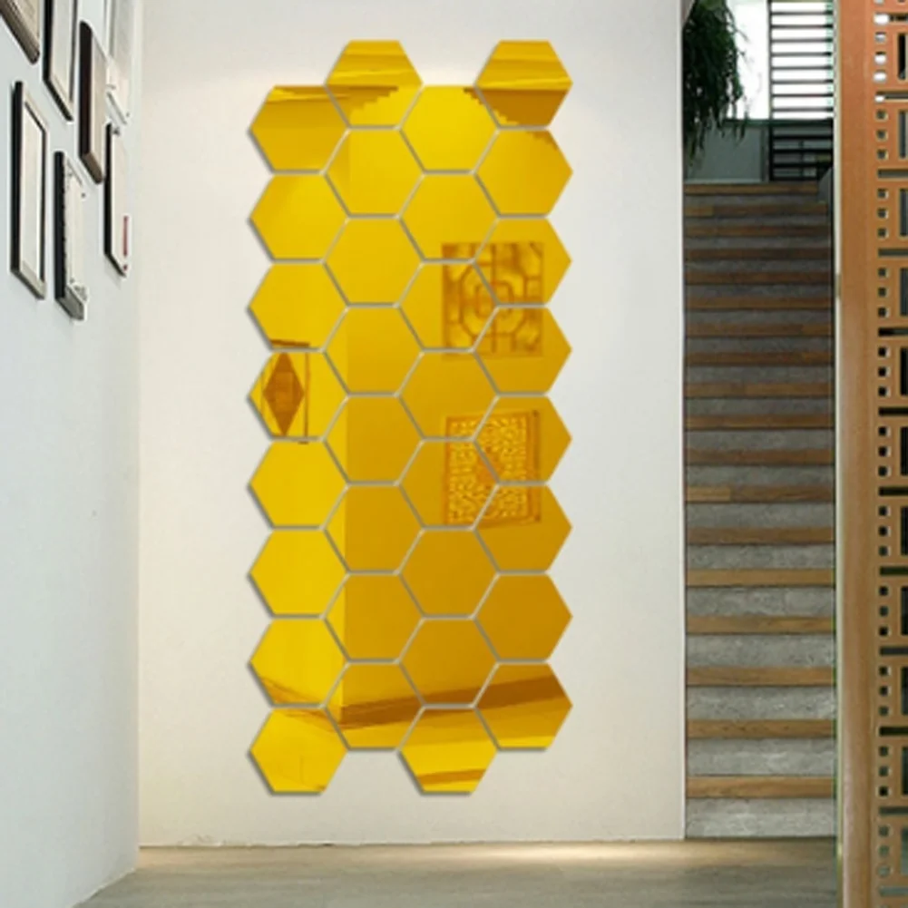 1Pc/5 Pc Mirror Wall Sticker Hexagonal Mirror DIY TV Background Bathroom Sticker Wall Decor Bedroom Bathroom Home Decor Mirror
1Pc/5 Pc Mirror Wall Sticker Hexagonal Mirror DIY TV Background Bathroom Sticker Wall Decor Bedroom Bathroom Home Decor Mirror
