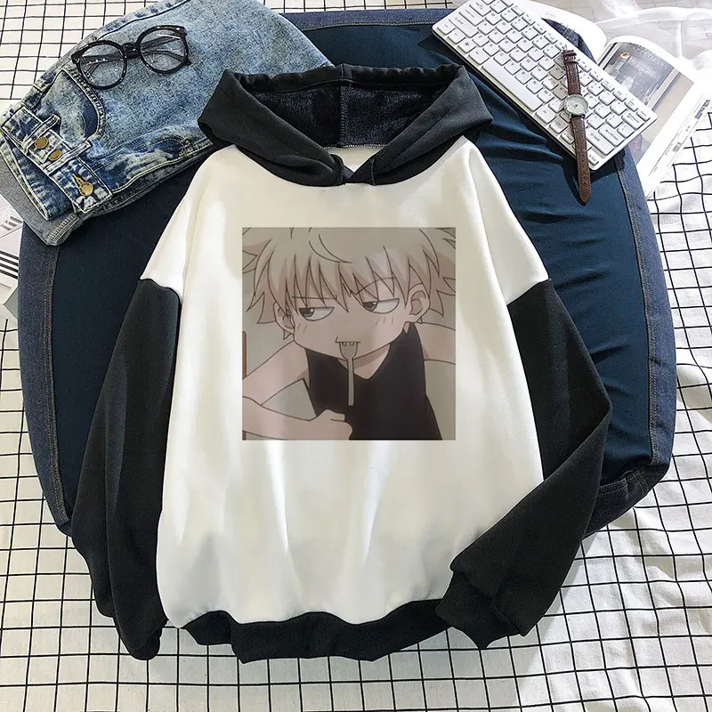 Fleece Black Sweatshirt Female Harajuku Japanese Hunter X Hunter Anime Oversized Hoodies Women Aesthetic Pullovers Hoody Clothes
Fleece Black Sweatshirt Female Harajuku Japanese Hunter X Hunter Anime Oversized Hoodies Women Aesthetic Pullovers Hoody Clothes