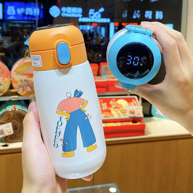 420ml Thermos Bottle Intelligent Thermos Cup Temperature display Case For Kids Christmas Gift 2021 Newest Thermal Water Bottle
420ml Thermos Bottle Intelligent Thermos Cup Temperature display Case For Kids Christmas Gift 2021 Newest Thermal Water Bottle