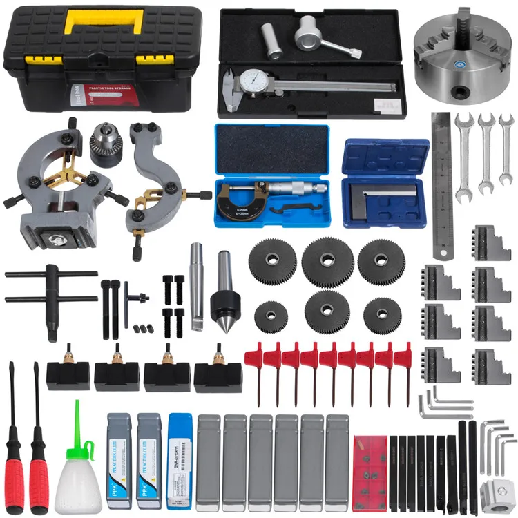 DisplayVariable Speed 50-2500 RPM Nylon Gear with A Movable Lamp&9xCutters &2 Chucks&4xEngineers Measuring Kit
DisplayVariable Speed 50-2500 RPM Nylon Gear with A Movable Lamp&9xCutters &2 Chucks&4xEngineers Measuring Kit