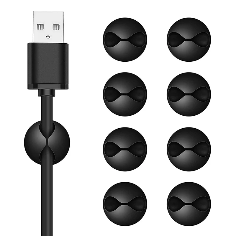 30/60Pcs Cable Clips Winder Cable Organizer Adhesive Desktop Wire Storage Charger Cable Cord Holder For Phone Charging USB Cable
30/60Pcs Cable Clips Winder Cable Organizer Adhesive Desktop Wire Storage Charger Cable Cord Holder For Phone Charging USB Cable