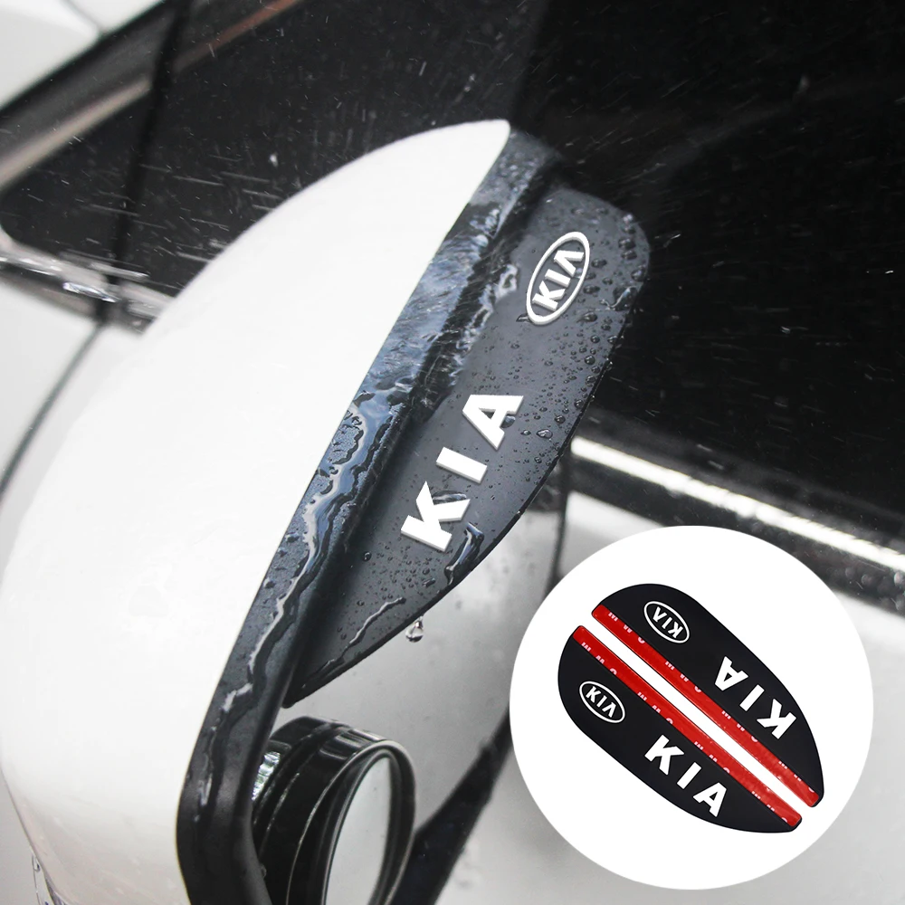 2pcs Universal Rear View Mirror Protector Rainproof Cover Rain Eyebrow Auto Parts For KIA K2 K3 K5 Sorento Sportage Rio 3 4 Soul
2pcs Universal Rear View Mirror Protector Rainproof Cover Rain Eyebrow Auto Parts For KIA K2 K3 K5 Sorento Sportage Rio 3 4 Soul