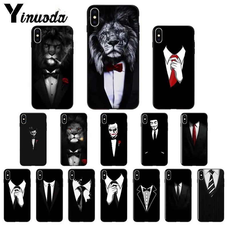 Yinuoda Man Suit Shirt Tie TPU Soft Phone Accessories Phone Case for Apple iPhone 8 7 6 6S Plus X XS MAX 5 5S SE XR Cover
Yinuoda Man Suit Shirt Tie TPU Soft Phone Accessories Phone Case for Apple iPhone 8 7 6 6S Plus X XS MAX 5 5S SE XR Cover