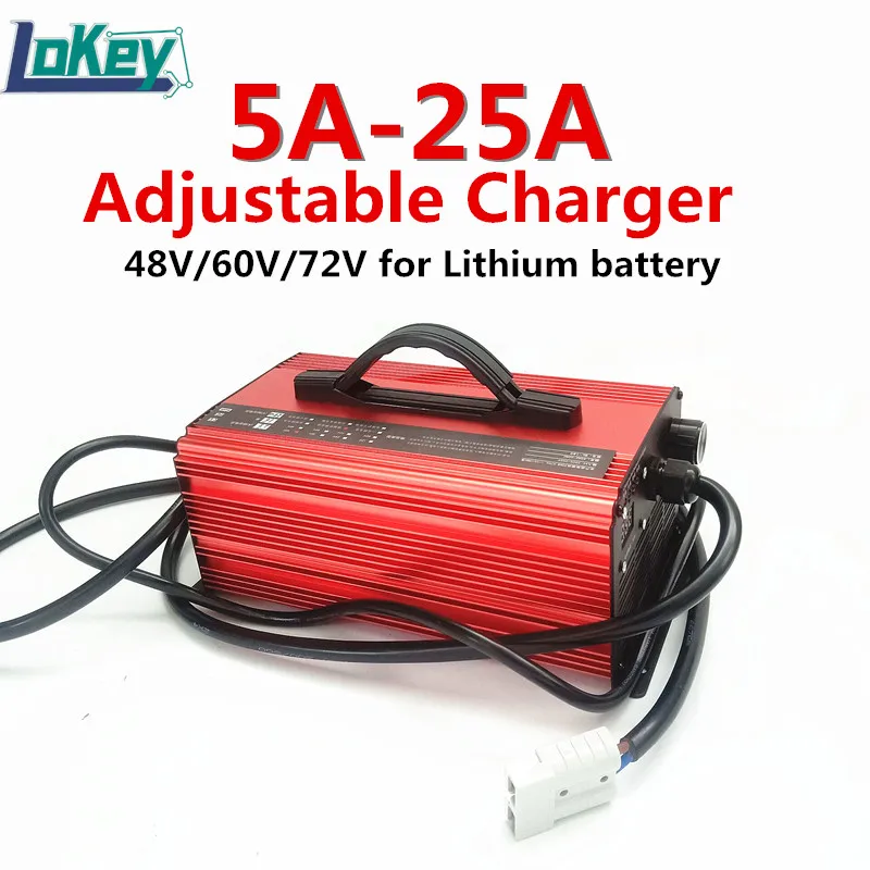 NEW2022 5A to 25A Adjustable Charger 13S 17S 18S 20S 21S Lifepo4 12S 16S 20S 21S Li ion 48V 60V 72V Lithium battery charger
NEW2022 5A to 25A Adjustable Charger 13S 17S 18S 20S 21S Lifepo4 12S 16S 20S 21S Li ion 48V 60V 72V Lithium battery charger