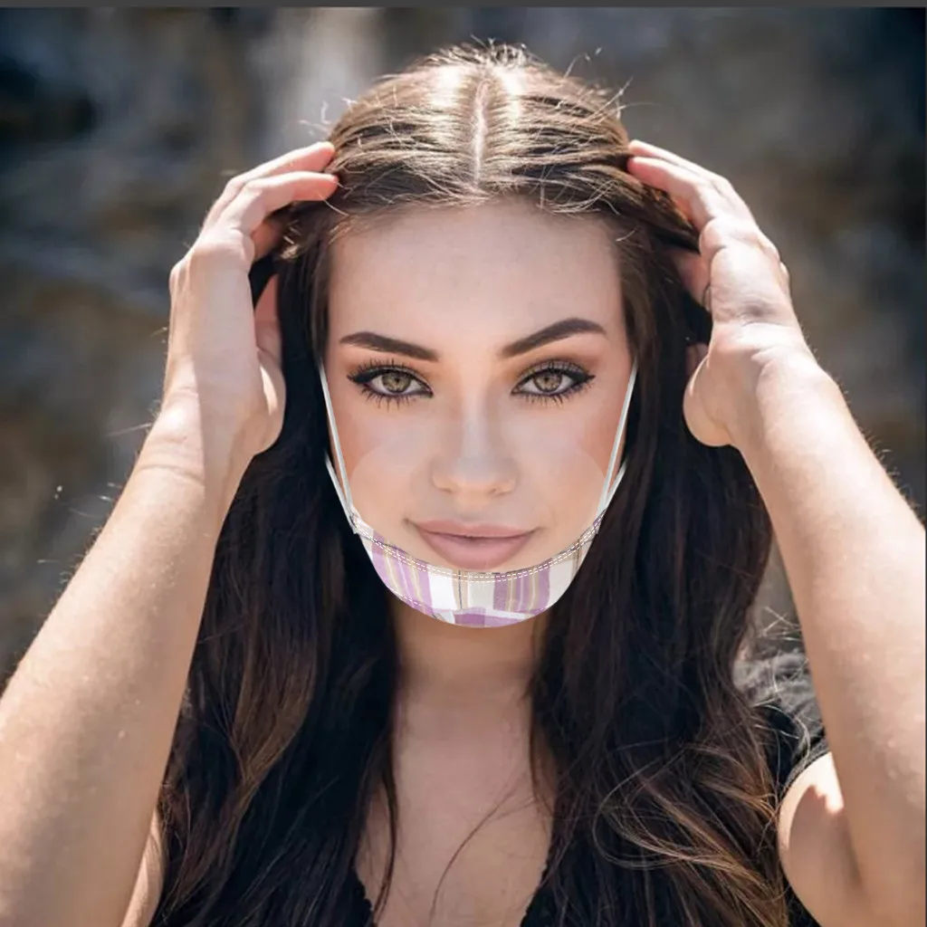 Pm2.5 Dustproof Washable Reusable Mask Transparent Unisex Transparent Mask For Easy Communication Windproof Sunscreen Mask#E1
Pm2.5 Dustproof Washable Reusable Mask Transparent Unisex Transparent Mask For Easy Communication Windproof Sunscreen Mask#E1