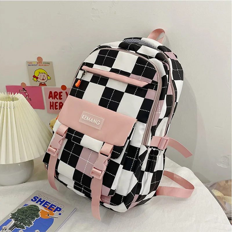 Cute Women Large Capacity Backpack Waterproof Nylon Female Schoolbag College Lady Laptop Backpacks Kawaii Girl Travel Book Bags
Cute Women Large Capacity Backpack Waterproof Nylon Female Schoolbag College Lady Laptop Backpacks Kawaii Girl Travel Book Bags