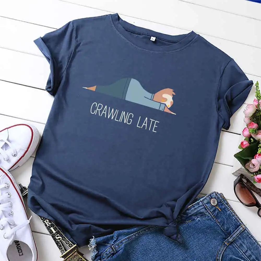 Plus Size Women Tops 100% Cotton T-shirt Summer Short Sleeve Oversize Tshirt Print Casual Loose Female Tee Harajuku Shirts
Plus Size Women Tops 100% Cotton T-shirt Summer Short Sleeve Oversize Tshirt Print Casual Loose Female Tee Harajuku Shirts