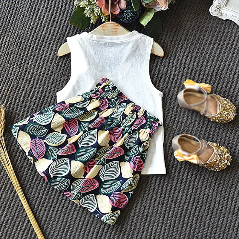 Kids Girls Clothing Sets Summer New Style Baby Girls Clothes Sleeveless T-Shirt+Pant Dress 2Pcs Children Clothes Suits
Kids Girls Clothing Sets Summer New Style Baby Girls Clothes Sleeveless T-Shirt+Pant Dress 2Pcs Children Clothes Suits