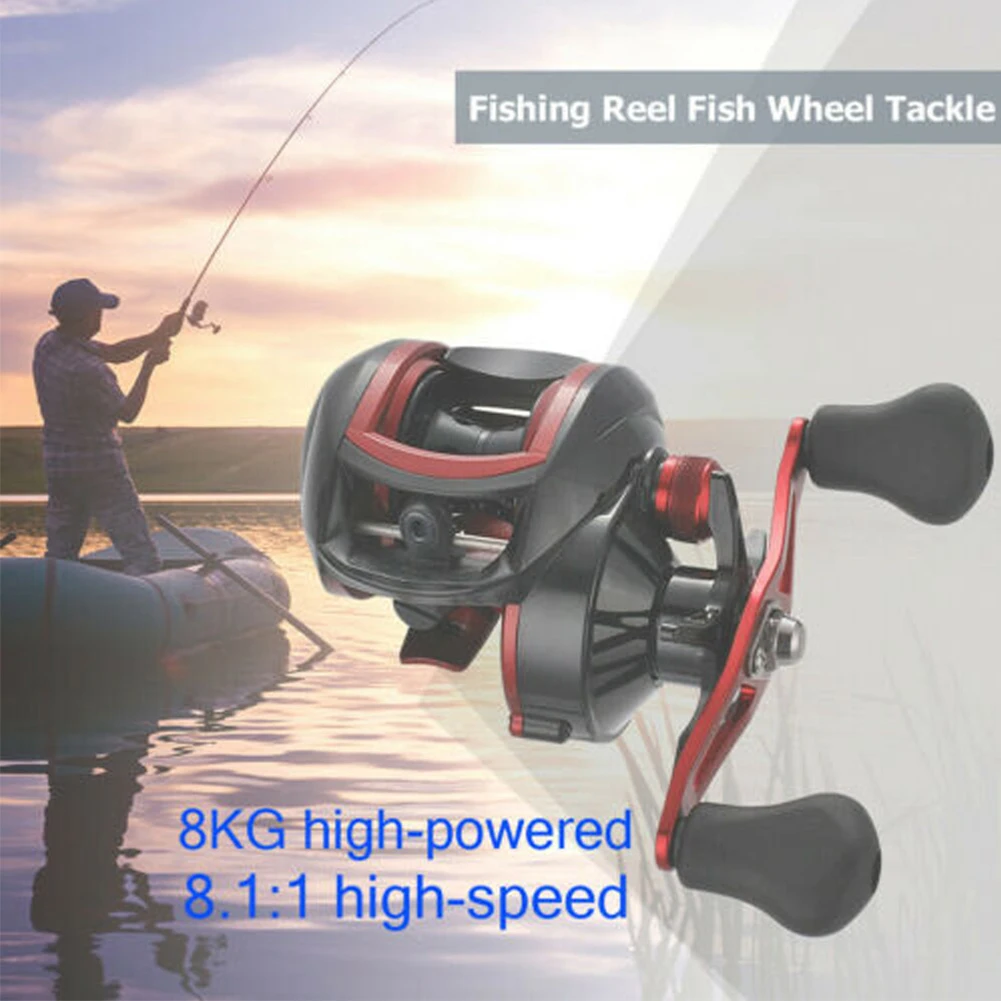 18*1BB Metal Baitcasting Fishing Reel 8.1:1 Long Shot Left / Right Hand Fishing Wheel Body Keeper Reel Accessories Fishing Tools
18*1BB Metal Baitcasting Fishing Reel 8.1:1 Long Shot Left / Right Hand Fishing Wheel Body Keeper Reel Accessories Fishing Tools
