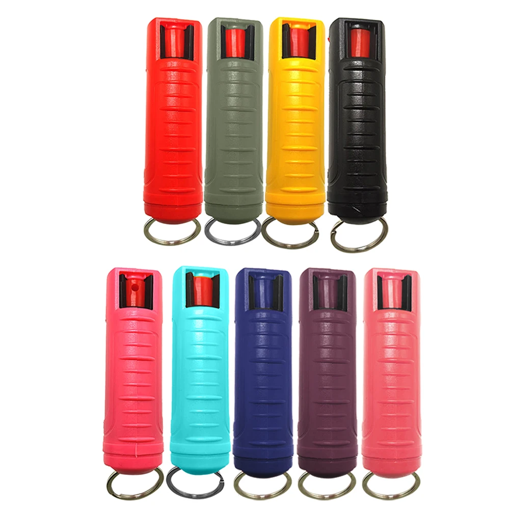 20ml Mini Pepper Spray Plastic Bottle Portable Reusable EDC Safety Protection Pepper Spray Self-defense Life Saving Accessories
20ml Mini Pepper Spray Plastic Bottle Portable Reusable EDC Safety Protection Pepper Spray Self-defense Life Saving Accessories