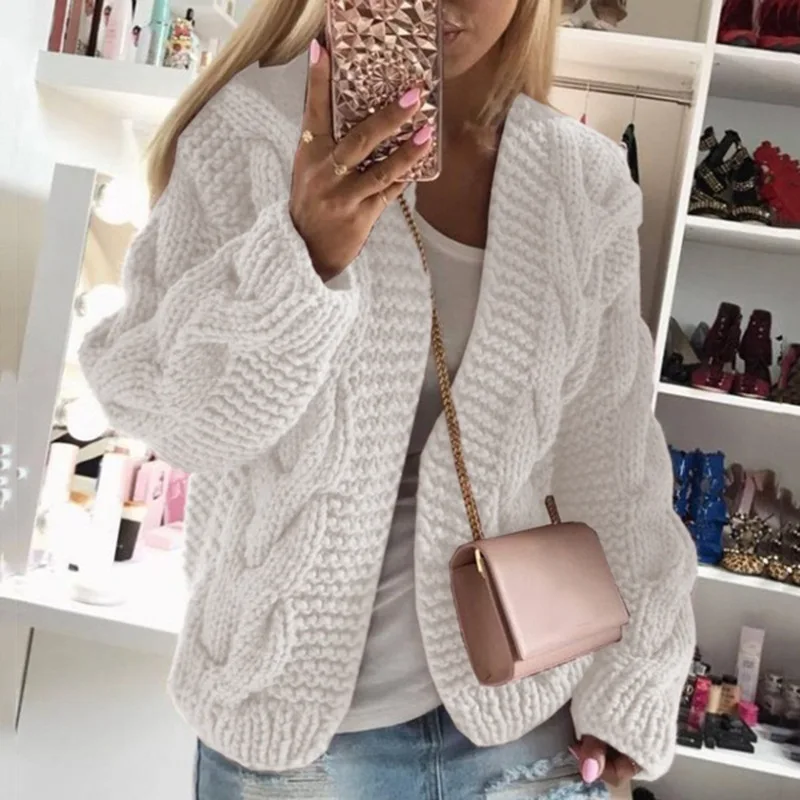 Fall 2021Short Women's Cardigan Sweater Solid Color Cardigan Women's Jacket Korean Fashion Cardigan Women's Street Casual Jacket
Fall 2021Short Women's Cardigan Sweater Solid Color Cardigan Women's Jacket Korean Fashion Cardigan Women's Street Casual Jacket