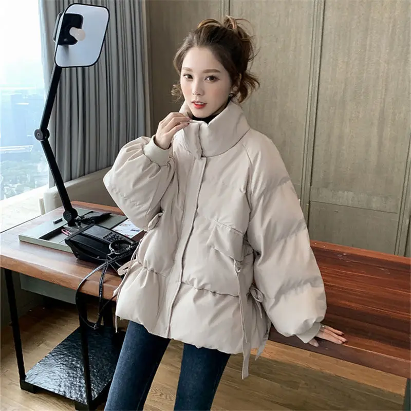 Cotton Clothes Women 2021 New Bread Clothes Korean Style Loose Fashion Casual Thickening Plus Size Cotton Winter Warm Jacket
Cotton Clothes Women 2021 New Bread Clothes Korean Style Loose Fashion Casual Thickening Plus Size Cotton Winter Warm Jacket