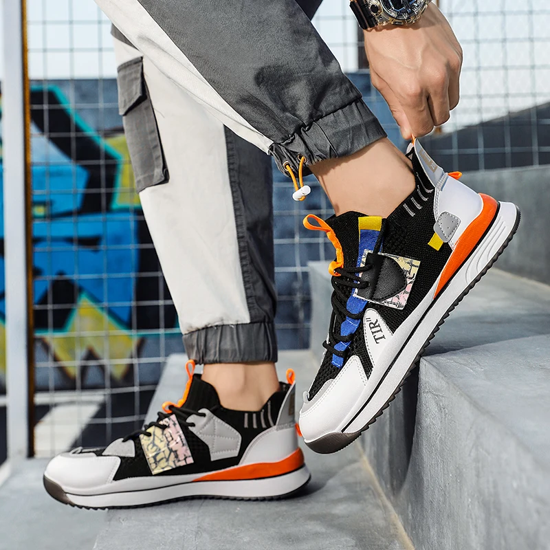 2021 Summer Men's Youth Trend Fashion Student Running Shoes Comfortable Breathable Mesh Sports Shoes Men's Casual Shoes
2021 Summer Men's Youth Trend Fashion Student Running Shoes Comfortable Breathable Mesh Sports Shoes Men's Casual Shoes