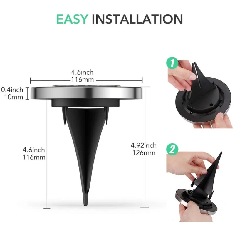 4pack Solar Garden Lights 12/16 Led Solar Ground Lights Waterproof Underground Sensing Lights Lawn Landscape Lights
4pack Solar Garden Lights 12/16 Led Solar Ground Lights Waterproof Underground Sensing Lights Lawn Landscape Lights