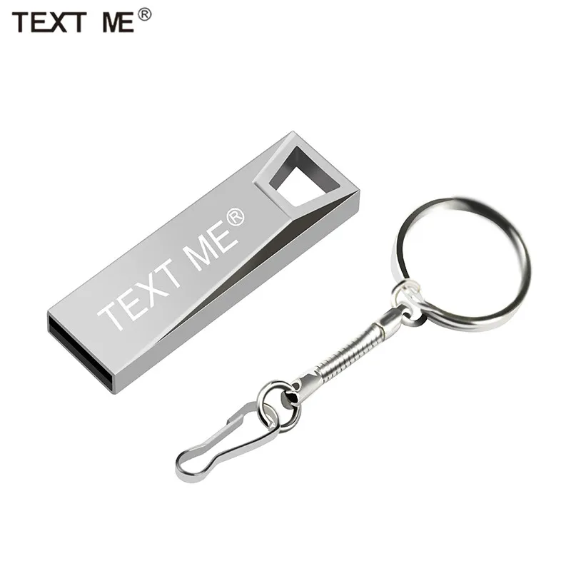 TEXT ME 64GB key necklace type metal USB2.0 4GB 8GB 16GB pen drive USB 32GB Creative Pendrive
TEXT ME 64GB key necklace type metal USB2.0 4GB 8GB 16GB pen drive USB 32GB Creative Pendrive