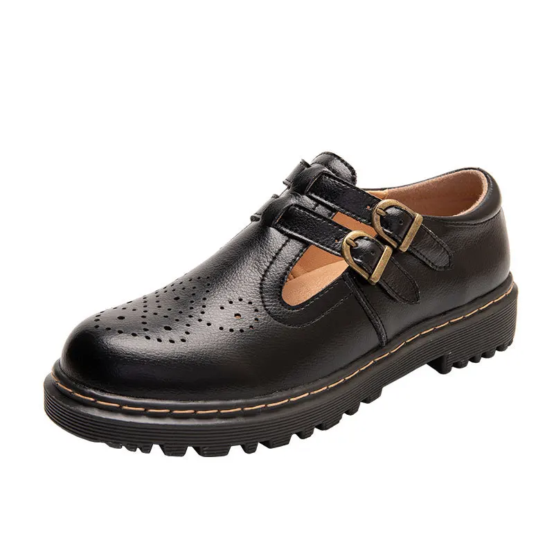 2021 new women's single shoes double row buckle brown casual JK shoes with retro British style
2021 new women's single shoes double row buckle brown casual JK shoes with retro British style