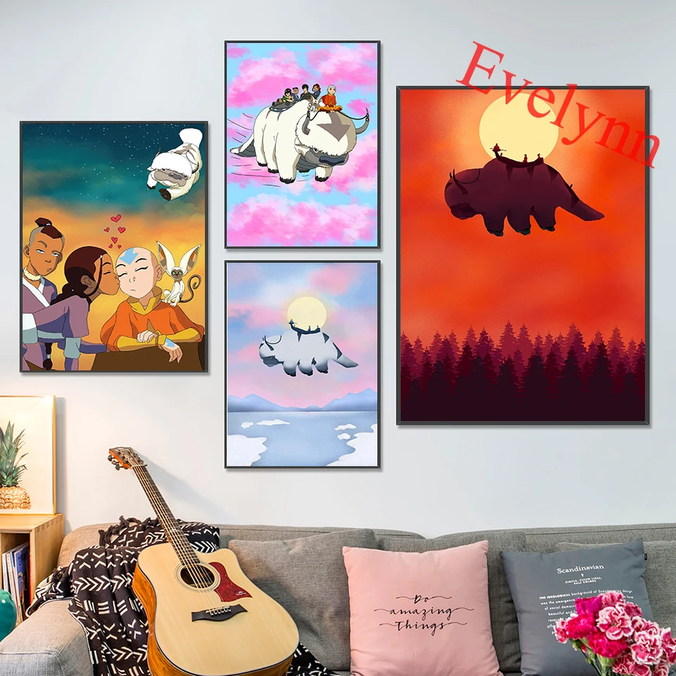 Avatar The Last Airbender Poster | Aaang And Katara Print | Anime Living Room Decor Canvas Wall Art Prints Unique Gift
Avatar The Last Airbender Poster | Aaang And Katara Print | Anime Living Room Decor Canvas Wall Art Prints Unique Gift