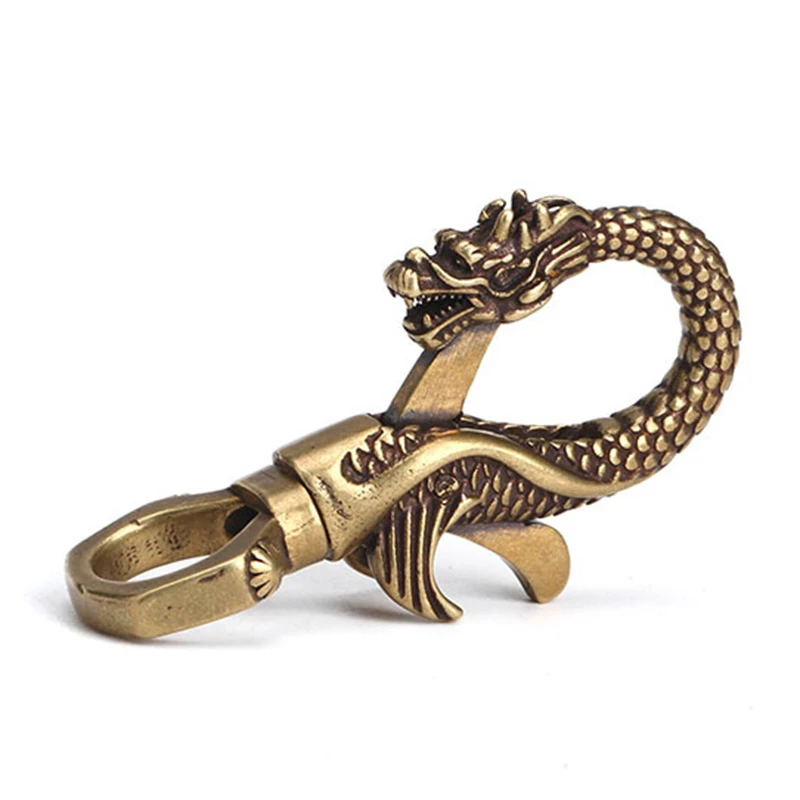 New Retro Brass Dragon Figurine Mini Statue Keychain Ornament Home Desk Decor Craft Keychain Pendants Women Bag Hangings
New Retro Brass Dragon Figurine Mini Statue Keychain Ornament Home Desk Decor Craft Keychain Pendants Women Bag Hangings