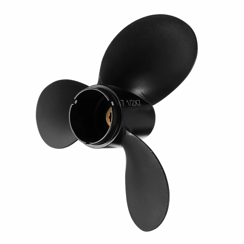 7 1/2 X 7 Ship Engine Propeller 3-Blade Rotary Paddle 58110-91Jn0-019 For Suzuki Outboard Engine 4-6Hp
7 1/2 X 7 Ship Engine Propeller 3-Blade Rotary Paddle 58110-91Jn0-019 For Suzuki Outboard Engine 4-6Hp