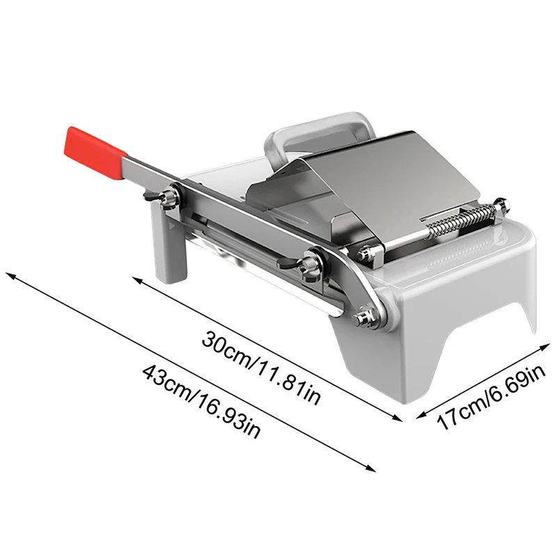 Stainless Steel Household Manual Thickness Adjustable Meat And Vegetables Slicer Gadget Kitchen Tools Meat Slicing Machine Alloy
Stainless Steel Household Manual Thickness Adjustable Meat And Vegetables Slicer Gadget Kitchen Tools Meat Slicing Machine Alloy