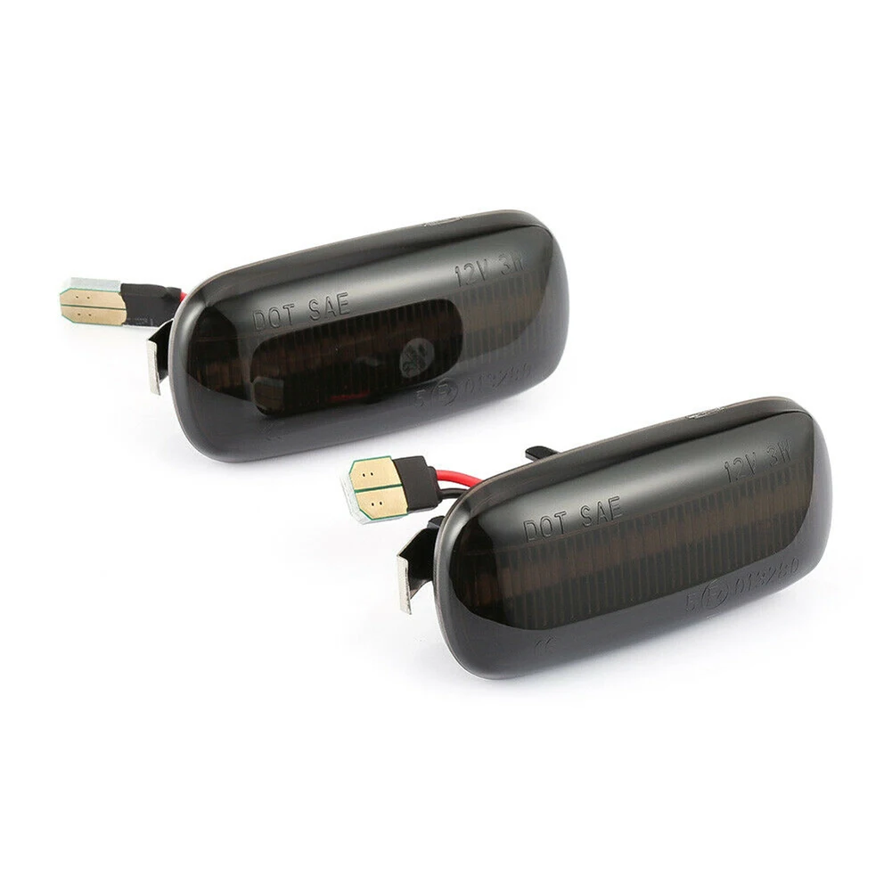 2pcs Vehicle Side Signal Light Smoked Dynamic Waterproof Signal Light for Audi TD326 
2pcs Vehicle Side Signal Light Smoked Dynamic Waterproof Signal Light for Audi TD326
