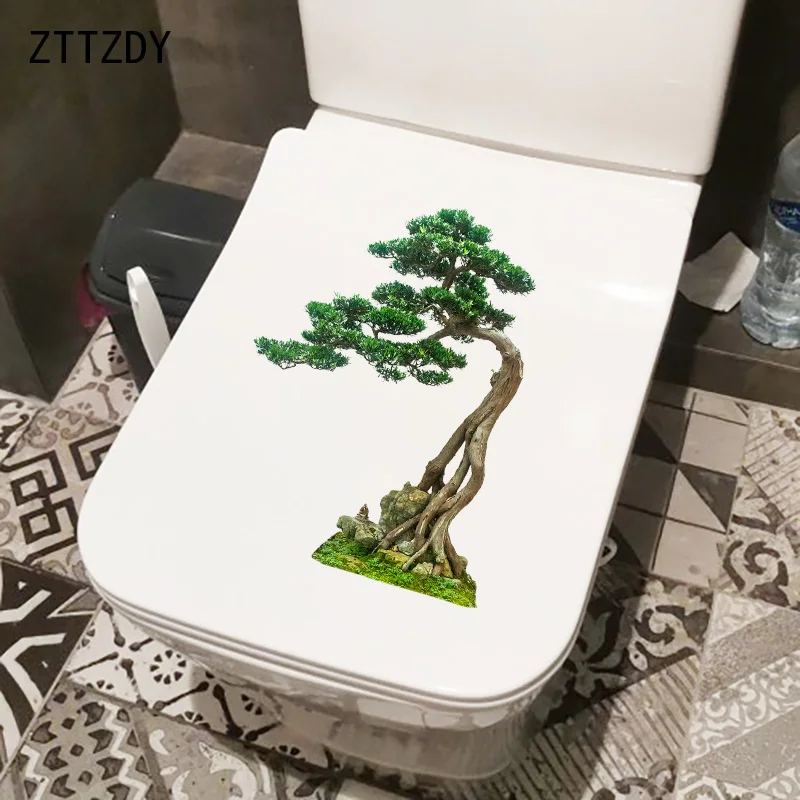 ZTTZDY 18,7 × 24,9 см сосновая дерево бонсай Творческий мультфильм туалетной Стикеры для домашнего декора стены наклейки T6-0086
ZTTZDY 18,7 × 24,9 см сосновая дерево бонсай Творческий мультфильм туалетной Стикеры для домашнего декора стены наклейки T6-0086