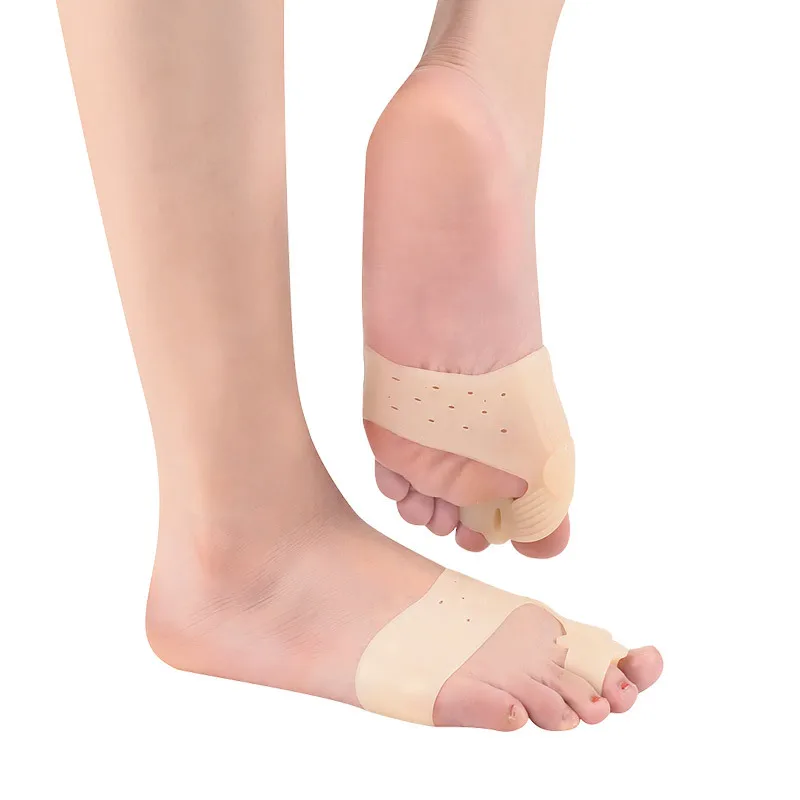 2pieces=1pair Gel Thumb Valgus Correction Set Silicone Big Foot Bone Corrector Orthopedic Double Hole Forefoot Toe Separator
2pieces=1pair Gel Thumb Valgus Correction Set Silicone Big Foot Bone Corrector Orthopedic Double Hole Forefoot Toe Separator