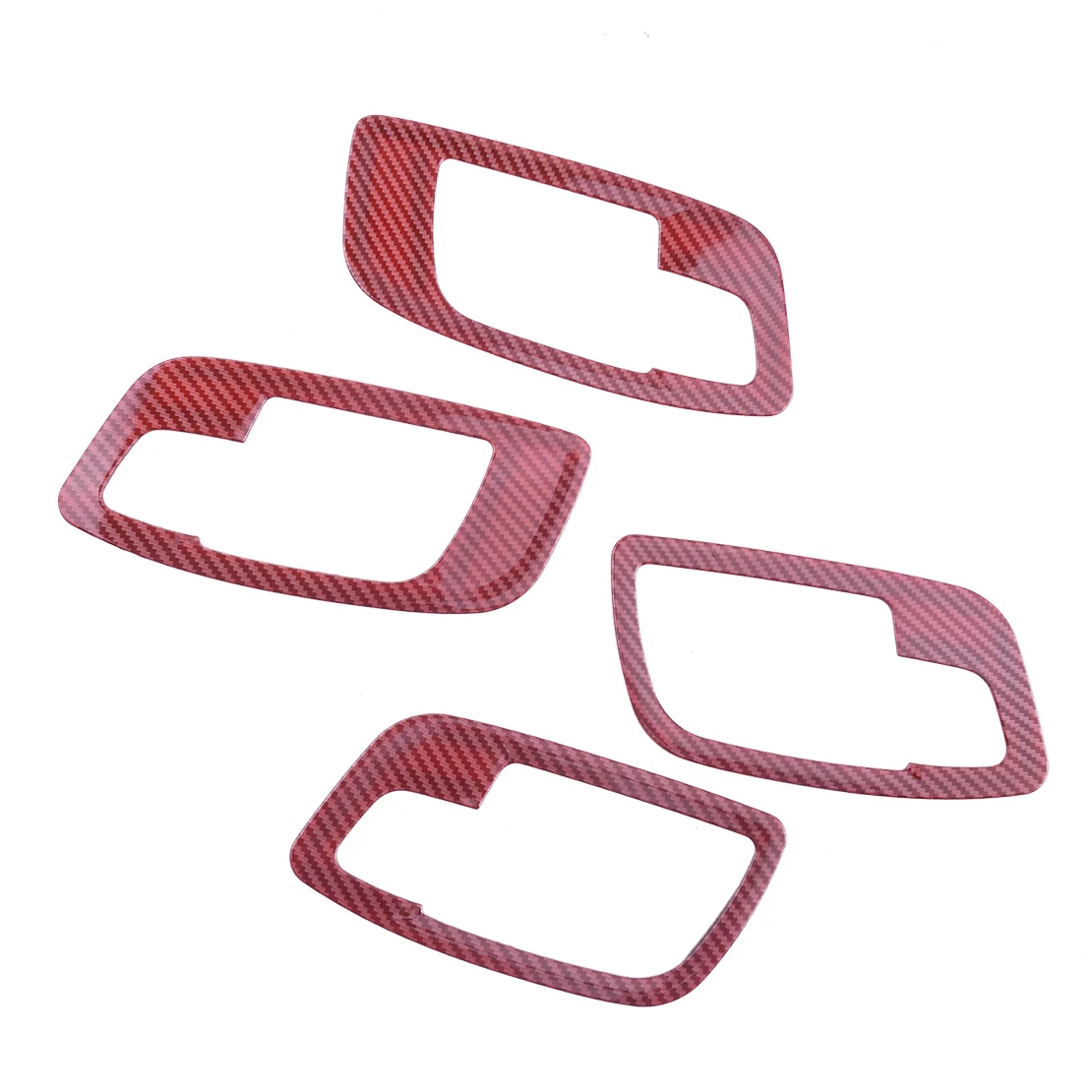 4Pcs Car Red Carbon Fiber Style Door Handle Bowl Cover Trim Frame ABS Fit for Dodge Charger 2015 2016 2017 2018 2019
4Pcs Car Red Carbon Fiber Style Door Handle Bowl Cover Trim Frame ABS Fit for Dodge Charger 2015 2016 2017 2018 2019