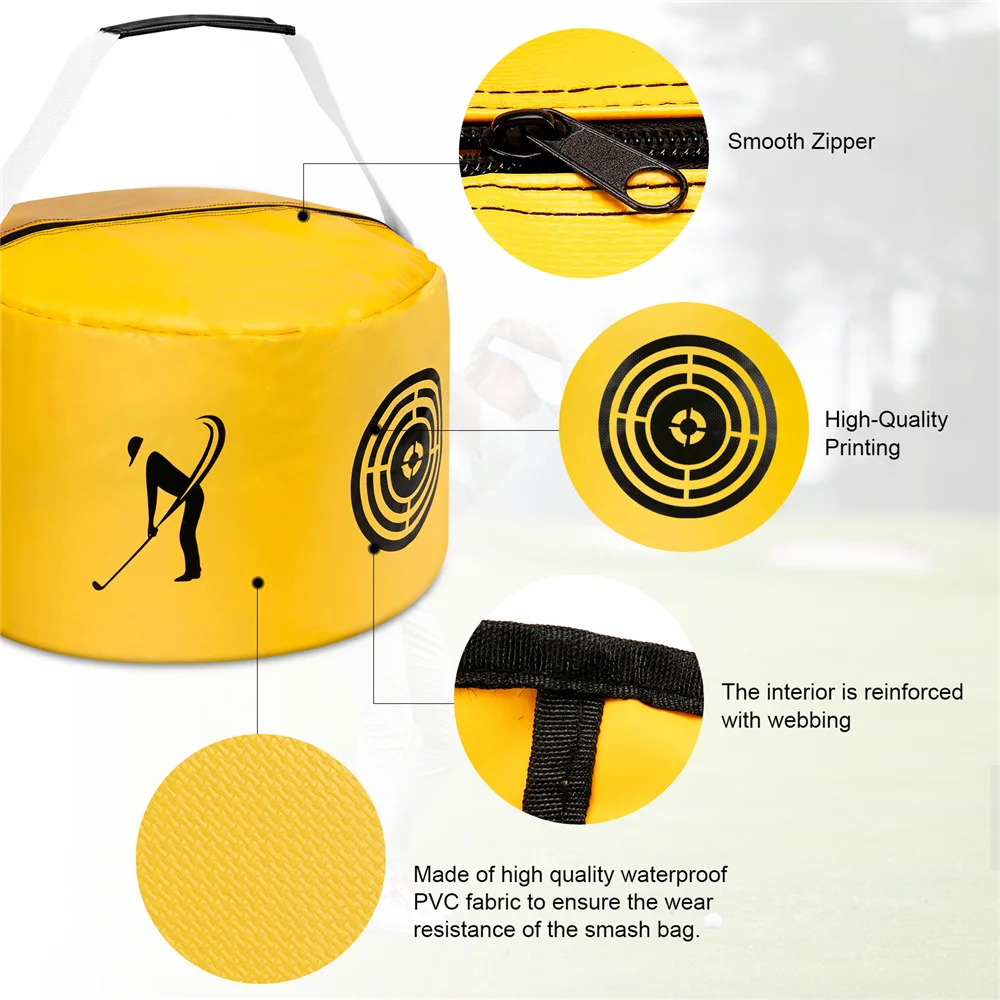 Golf Power Impact Swing Aid Practice Smash Hit Strike Bag Beginner Trainer Exercise Package Multifunction Golf Training Aids
Golf Power Impact Swing Aid Practice Smash Hit Strike Bag Beginner Trainer Exercise Package Multifunction Golf Training Aids