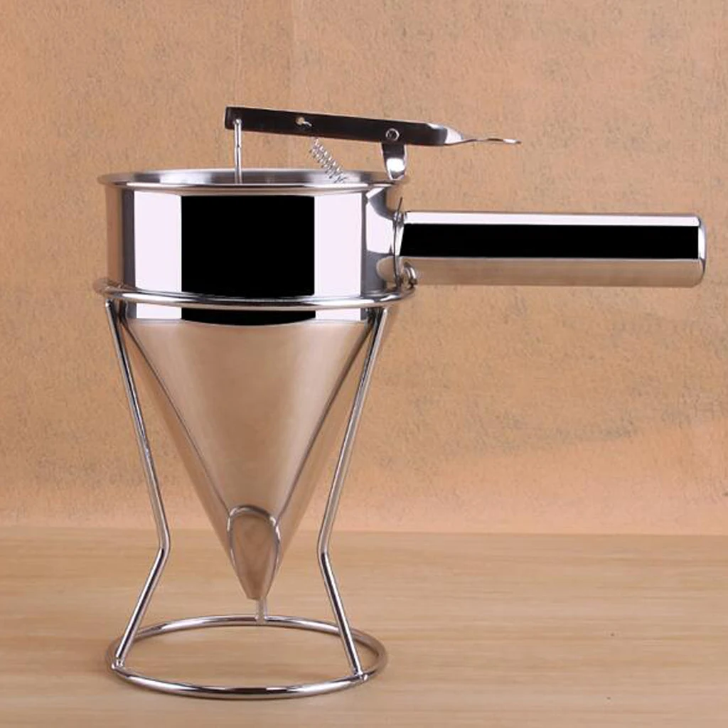 Коническая Воронка с подставкой, нержавеющая сталь
Коническая Воронка с подставкой, нержавеющая сталь