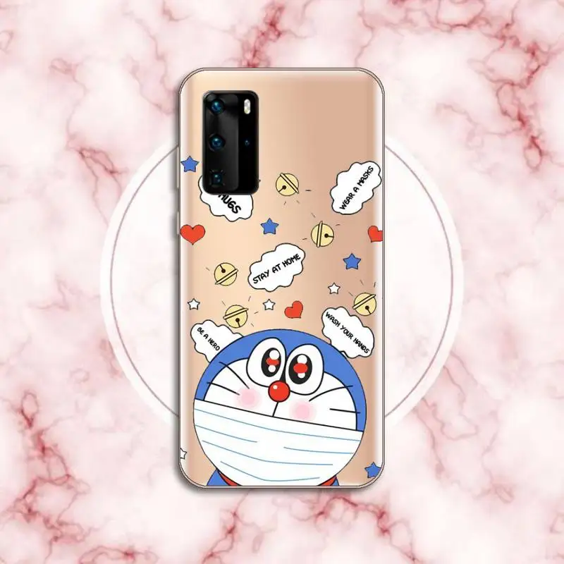Cute Cartoon Doraemon Robot cat Phone Case Transparent for Huawei P honor 8 10i 20 30 40 smart 2019
Cute Cartoon Doraemon Robot cat Phone Case Transparent for Huawei P honor 8 10i 20 30 40 smart 2019