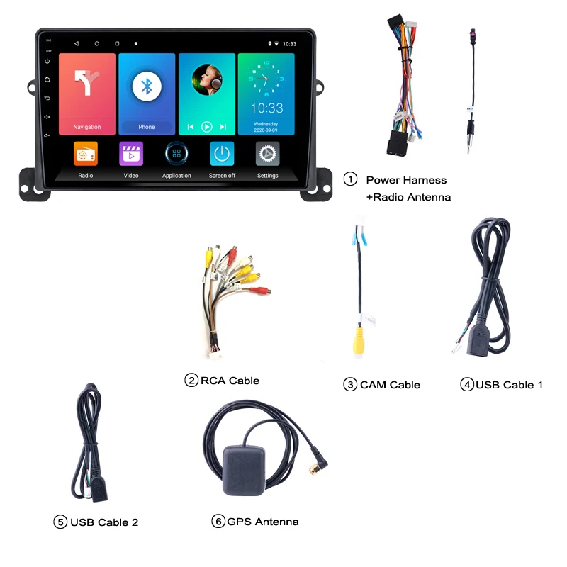Eastereggs 9" Android 2 Din Car Multimedia Player for MAXUS V80 PLUS 2020 Auto Stereo GPS Navigation BT WIFI FM Head Unit
Eastereggs 9" Android 2 Din Car Multimedia Player for MAXUS V80 PLUS 2020 Auto Stereo GPS Navigation BT WIFI FM Head Unit
