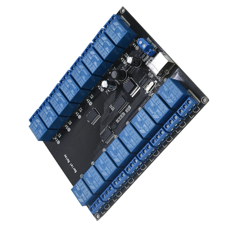 6-Channel 9-36V USB Relay Module for Simple ON/OFF Switching Electrical Devices
6-Channel 9-36V USB Relay Module for Simple ON/OFF Switching Electrical Devices