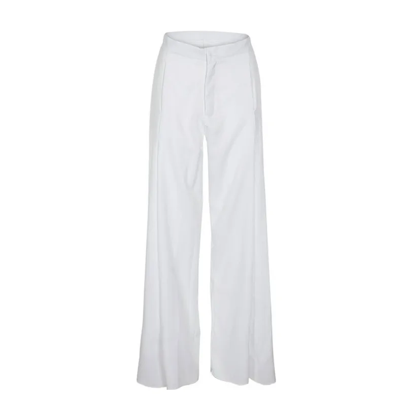 Pantalon elegant a jambes larges, vetement Long, blanc, taille haute, ample, a poches, fermeture eclair, pour femme
Pantalon elegant a jambes larges, vetement Long, blanc, taille haute, ample, a poches, fermeture eclair, pour femme