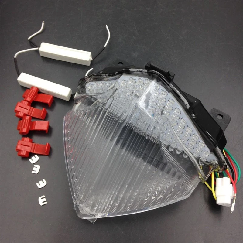 Clear LED Tail Brake Turn Signal Light Fit For Yamaha YZF-R1 2004 2005 2006 
Clear LED Tail Brake Turn Signal Light Fit For Yamaha YZF-R1 2004 2005 2006