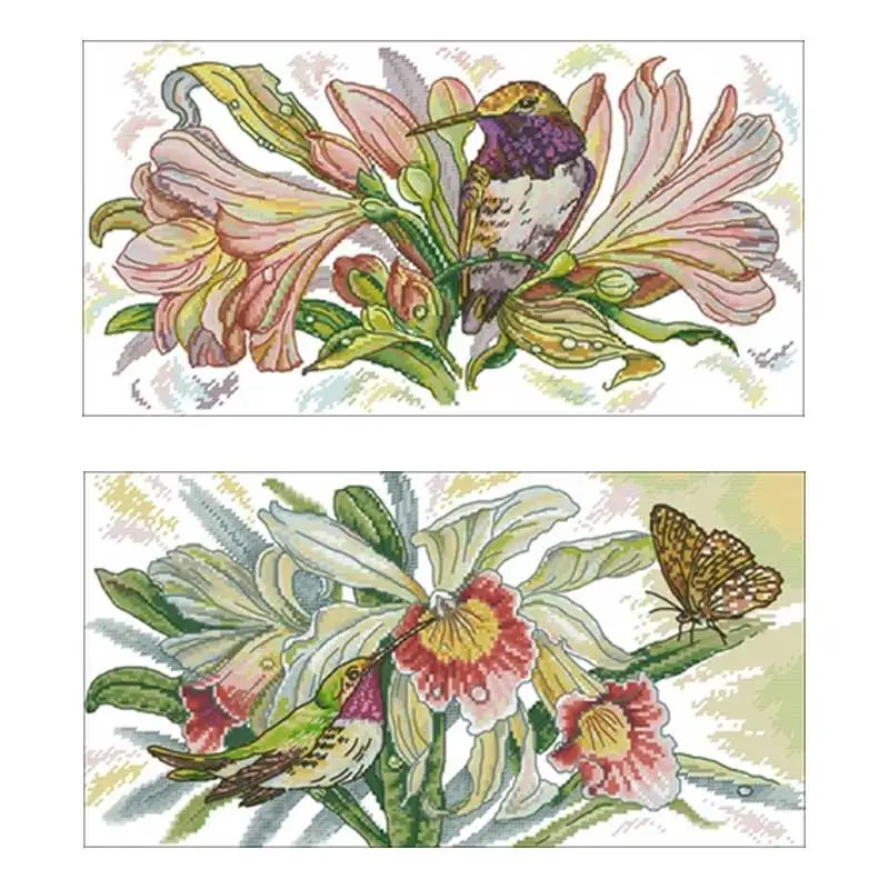 Birds in flowers-singing patterns Counted Cross Stitch 11CT 14CT 18CT DIYChinese Cross Stitch Kit Embroidery Needlework Sets
Birds in flowers-singing patterns Counted Cross Stitch 11CT 14CT 18CT DIYChinese Cross Stitch Kit Embroidery Needlework Sets