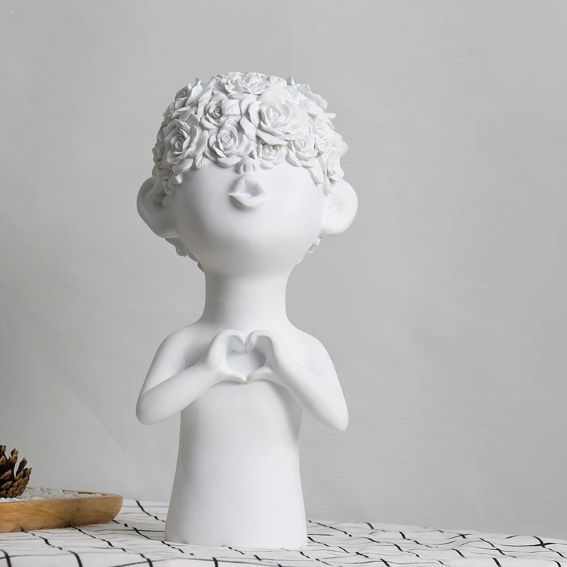 2021 New Abstract Flower Girl Art Sculpture Figure Statue Creative Resin Crafts Cartoon Modern Living Room Home Decor
2021 New Abstract Flower Girl Art Sculpture Figure Statue Creative Resin Crafts Cartoon Modern Living Room Home Decor