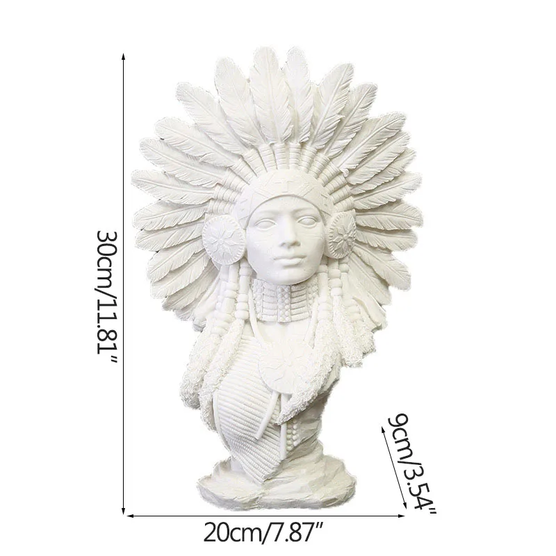 European Sandstone Indians Statue Resin Character Sculpture Modern Art Display Room Decor Ornament Home Decoration Accessories
European Sandstone Indians Statue Resin Character Sculpture Modern Art Display Room Decor Ornament Home Decoration Accessories