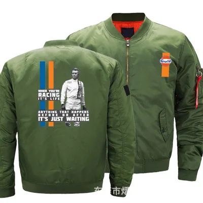 New Autumn Winter Flying Gulf Logo Men and Women Jacket Coat Warm Windproof Casual Zip Baseball Jacket
New Autumn Winter Flying Gulf Logo Men and Women Jacket Coat Warm Windproof Casual Zip Baseball Jacket