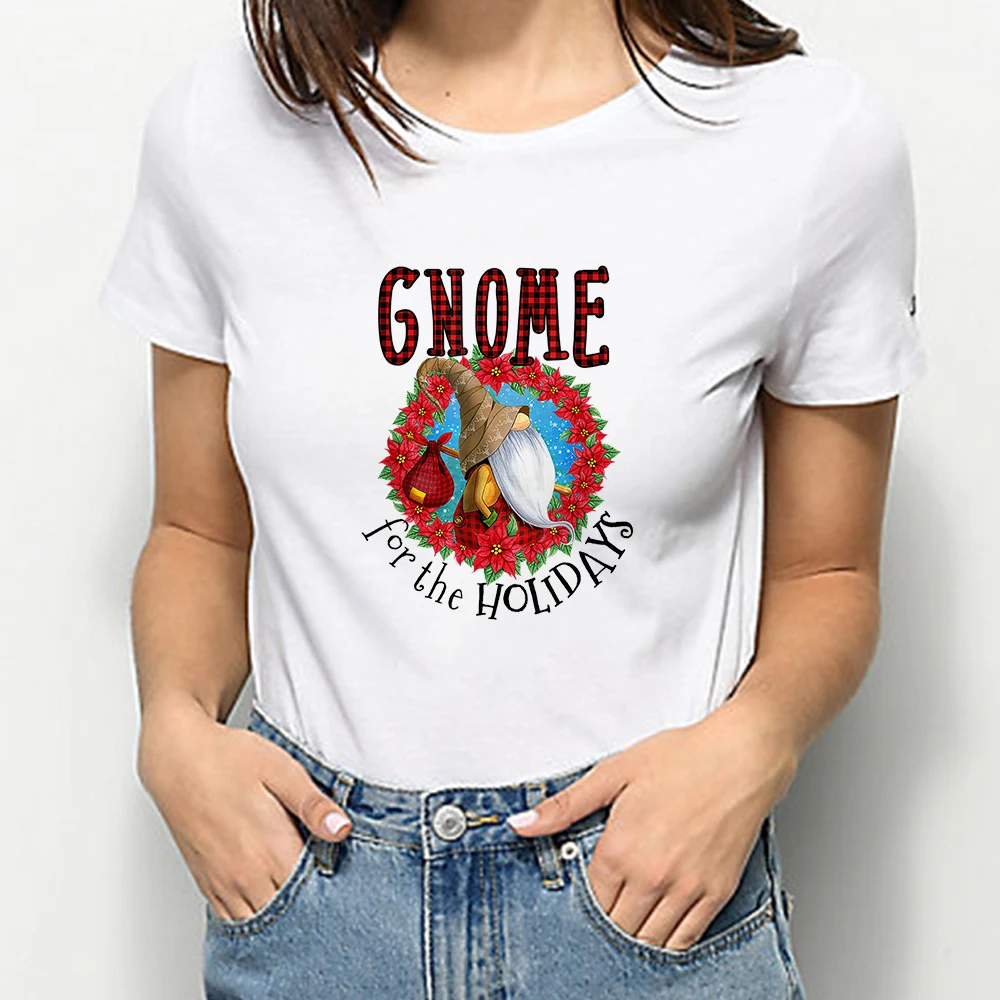 Christmas Gnome Funny T Shirts Women Kawaii Harajuku Tshirt 2021 New Arrivals Fashion Europe Family Look Short Sleeve Wholesale
Christmas Gnome Funny T Shirts Women Kawaii Harajuku Tshirt 2021 New Arrivals Fashion Europe Family Look Short Sleeve Wholesale