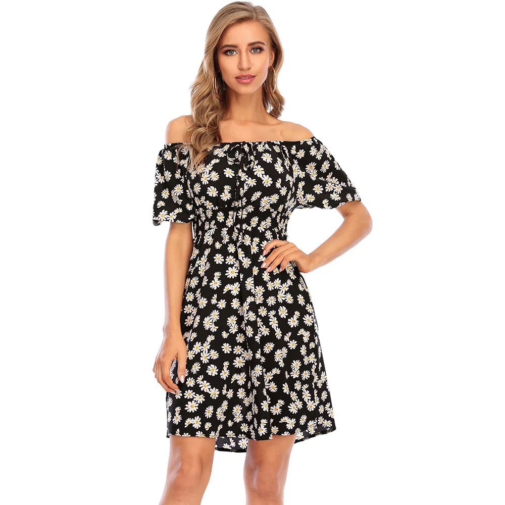 Summer Casual Off Shoulder Chiffon Dress Women Sexy Elegant Floral Print Beach Party Wrap Bodycon Mini Dresses Vestidos Robe
Summer Casual Off Shoulder Chiffon Dress Women Sexy Elegant Floral Print Beach Party Wrap Bodycon Mini Dresses Vestidos Robe