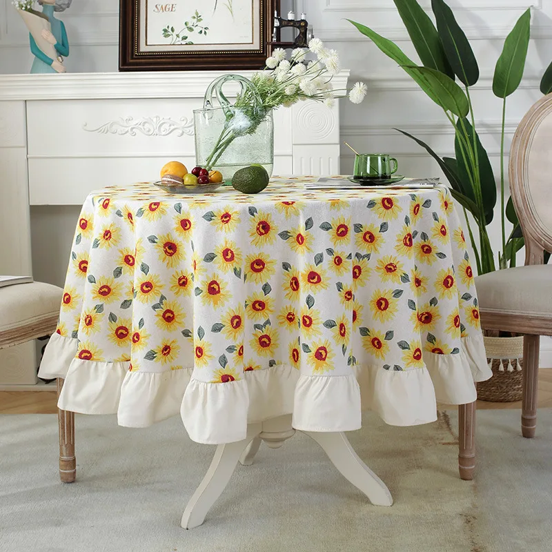 European Lotus Leaf Printed Tablecloth Cotton Linen Round Table Cloth Dinning Table Cover Room Decor Aesthetic Wedding Decor
European Lotus Leaf Printed Tablecloth Cotton Linen Round Table Cloth Dinning Table Cover Room Decor Aesthetic Wedding Decor