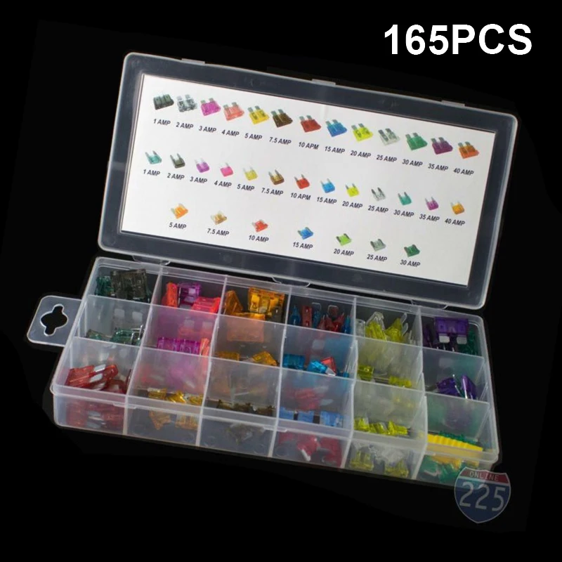 Electronic Car Fuse Kit Parts Protection 10V-32V Assortment Car Holder High quality fuse assembly for auto parts
Electronic Car Fuse Kit Parts Protection 10V-32V Assortment Car Holder High quality fuse assembly for auto parts